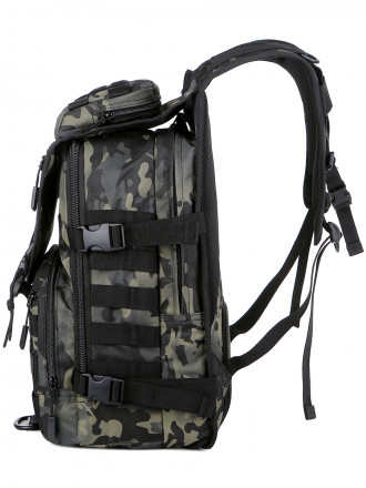 Тактический рюкзак Rittlekors Gear 5035 40л черный камуфляж