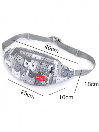 Поясная Сумка RITTLEKORS GEAR RG9717 серая