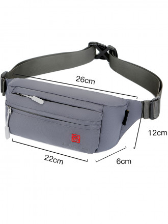Поясная Сумка RITTLEKORS GEAR RG9812 серая
