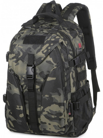 Рюкзак Rittlekors Gear 7016 черный камуфляж