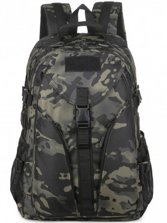 Рюкзак Rittlekors Gear 7016 черный камуфляж