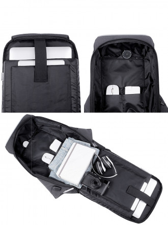 Городской рюкзак для ноутбука Rittlekors Gear RG9227 серый