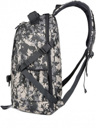 Рюкзак мужской Rittlekors Gear RG5005 серый камуфляж