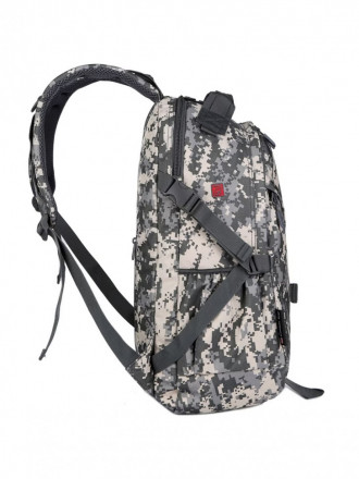 Рюкзак мужской Rittlekors Gear RG5005 серый камуфляж