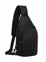 Однолямочный рюкзак ROTEKORS GEAR 7024 черный