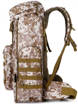 Рюкзак Rittlekors Gear 7522 70л пустынный камуфляж пиксель