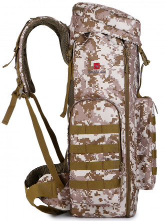 Рюкзак Rittlekors Gear 7522 70л пустынный камуфляж пиксель
