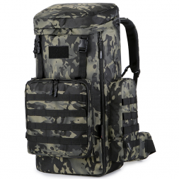 Рюкзак Rittlekors Gear 7522 70л черный камуфляж