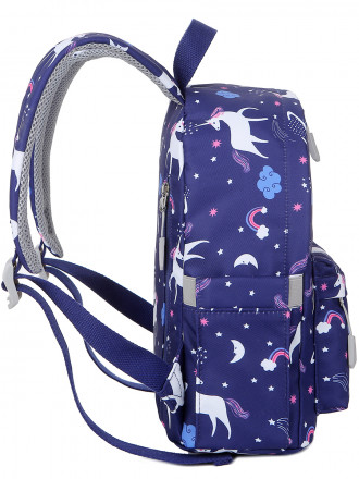 Рюкзак для девочки RITTLEKORS GEAR RG5687 mini темно-синий