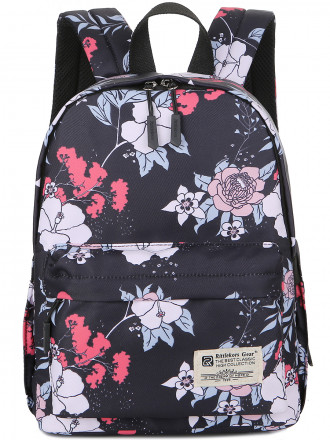 Рюкзак для девочки RITTLEKORS GEAR RG5687 mini черно-красный