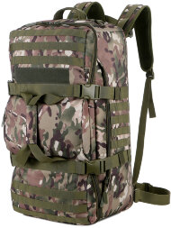 Тактическая сумка-рюкзак Rotekors Gear D-01 60л лесной камуфляж
