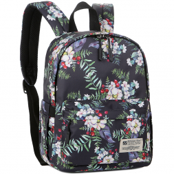 Рюкзак для девочки RITTLEKORS GEAR RG5687 mini черный матовый