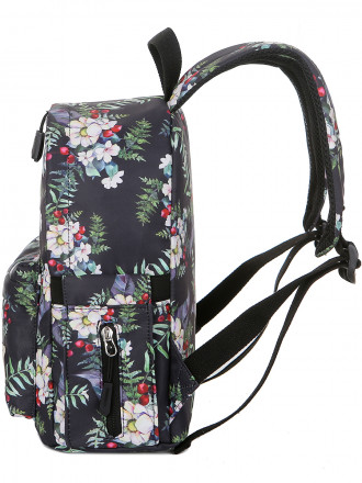 Рюкзак для девочки RITTLEKORS GEAR RG5687 mini черный матовый