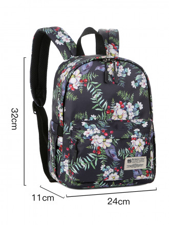 Рюкзак для девочки RITTLEKORS GEAR RG5687 mini черный матовый