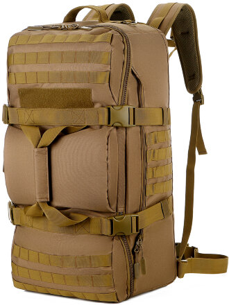 Тактическая сумка-рюкзак Rotekors Gear D-01 60л хаки