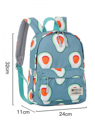 Рюкзак для девочки RITTLEKORS GEAR RG5687 mini темно-голубой