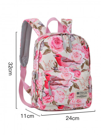 Рюкзак для девочки RITTLEKORS GEAR RG5687 mini ярко-розовый