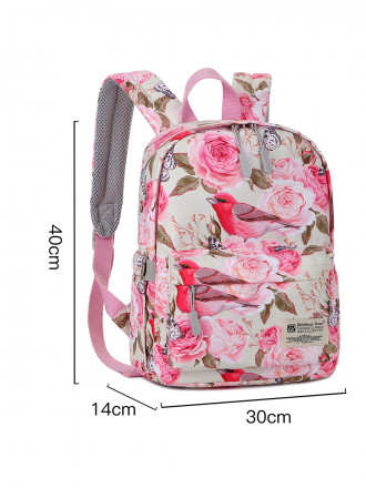 Рюкзак для девочки RITTLEKORS GEAR RG5682 ярко-розовый