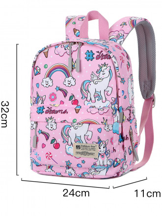 Рюкзак для девочки RITTLEKORS GEAR RG5682 светло-розовый