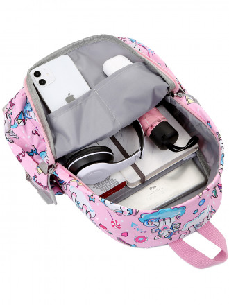 Рюкзак для девочки RITTLEKORS GEAR RG5682 светло-розовый