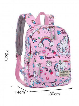 Рюкзак для девочки RITTLEKORS GEAR RG5682 светло-розовый
