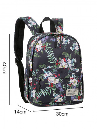 Рюкзак для девочки RITTLEKORS GEAR RG5682 черный матовый